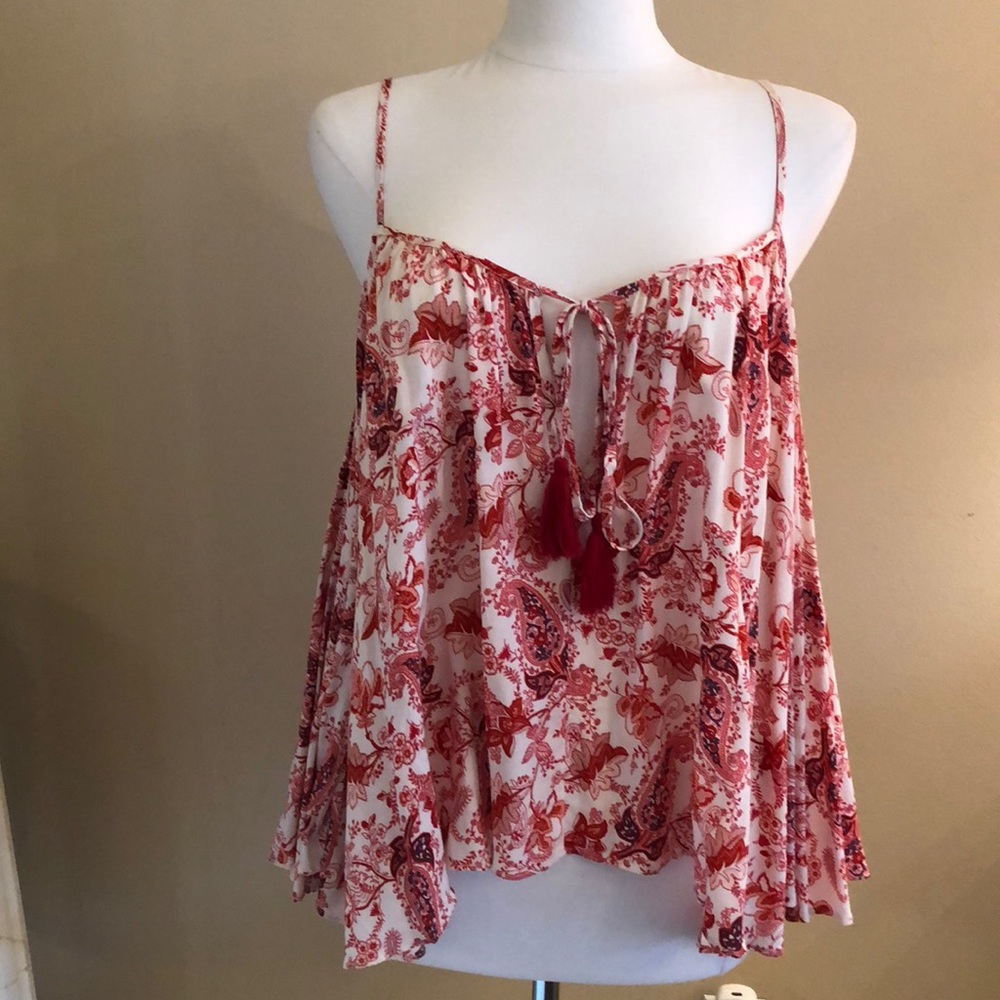 Paisley flowing blouse